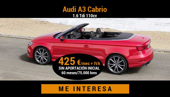 Audi A3 Cabrio 1.6 Tdi 110cv