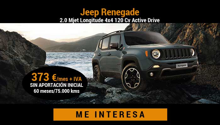 Jeep Renegade 2.0 Mjet Longitude 4x4 120 Cv Active Drive