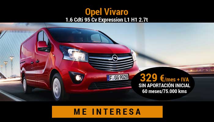 Opel Vivaro 1.6 Cdti 95 Cv Expression L1 H1 2.7t