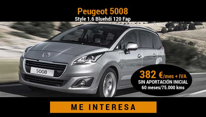 Peugeot 5008 Style 1.6 Bluehdi 120 Fap
