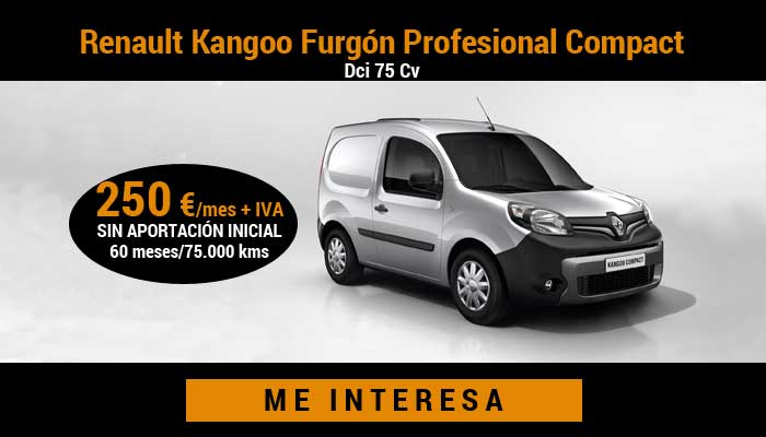 Renault Kangoo Furgón Profesional Compact Dci 75 Cv