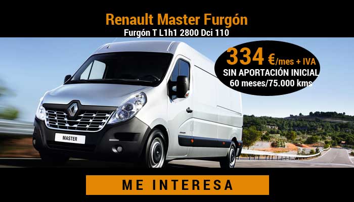 Renault Master Furgón T L1h1 2800 Dci 110