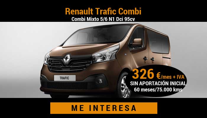 Renault Trafic Combi Mixto 5/6 N1 Dci 95cv