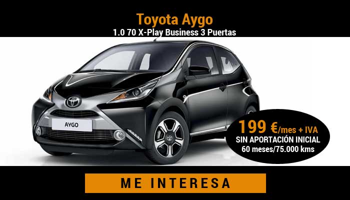 Toyota Aygo 1.0 70 X-Play Business 3p