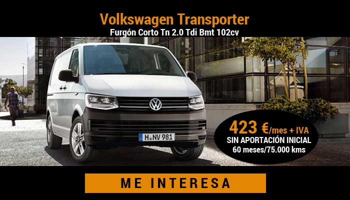 Volkswagen Transporter Furgón Corto Tn 2.0 Tdi Bmt 102cv